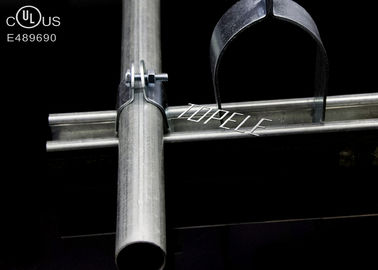 La norme d'UL a galvanisé des brides de tuyau d'acier, taille de courroies de contrefiche d'acier inoxydable adaptée aux besoins du client