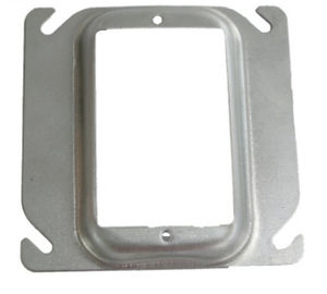 Type carré électrique épaisseur en acier d'UL du couvercle de boîte 0.6mm 0.8mm de jonction de conduit