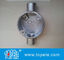 Fonte BS4568 malléable bi-directionnelle/boîte de jonction électrique circulaire en aluminium - par la manière