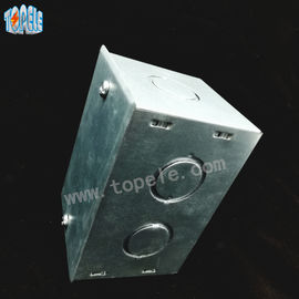 BS4568 Boîtes électriques et couvertures pour sorties métalliques en acier GI