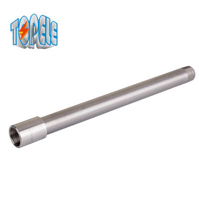 Pipe électrique BS4568 galvanisée à chaud avec bouchon d'accouplement