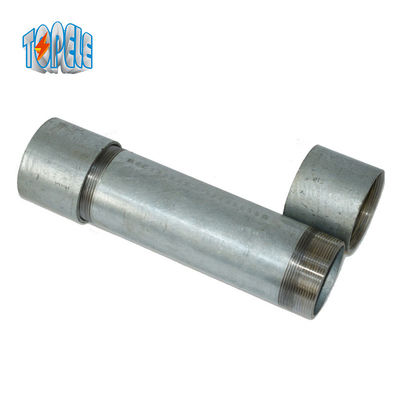 Pipe électrique BS4568 galvanisée à chaud avec bouchon d'accouplement